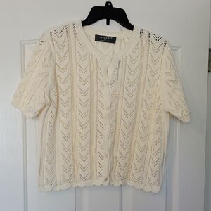 Primark Ivory Knit Blouse